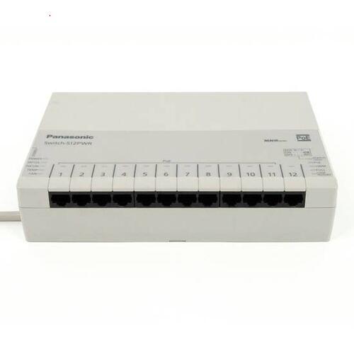 SW 爆買【中古】Panasonic スイッチングハブ Switch-S12PWR PN22129K