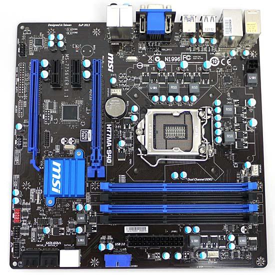 msi - MSI製　MicroATXマザーボード　H77MA-S40　LGA1155 MSI 【中古】MSI製 MicroATXマザーボード H77MA-S40 LGA1155