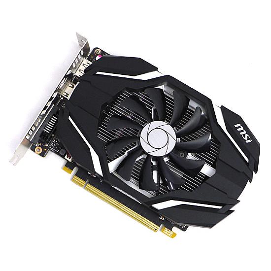 中古】MSI製グラボ GeForce GTX 1050 Ti 4G OC PCIExp 4GB [管理 