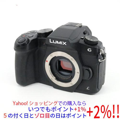 LUMIX 【中古】Panasonic DMC-G8-K ボディ ブラック : エクセラー 