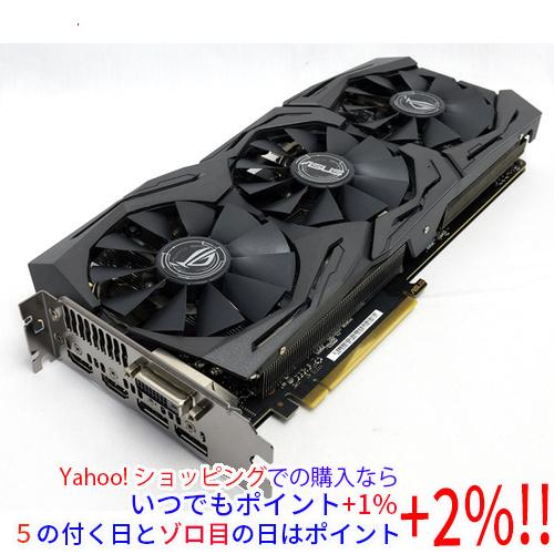 中古】ASUS製グラボ ROG STRIX-GTX1080-A8G-GAMING PCIExp 8GB [管理 