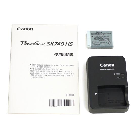 PowerShot SX740 HS 純正バッテリー2個 SD128GB PowerShot SX740 HS