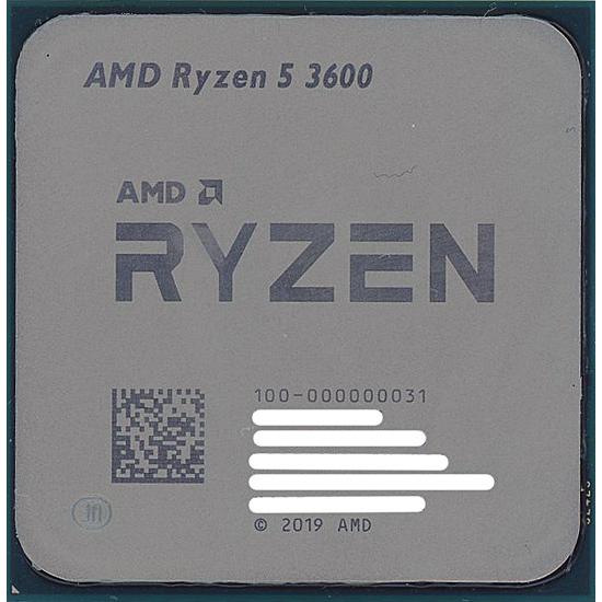 AMD 【中古】AMD Ryzen 5 3600 100-100000031 3.6GHz Socket AM4 元箱