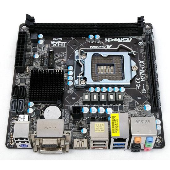 ASRock 【中古】ASRock製 Mini ITXマザーボード H77M-ITX
