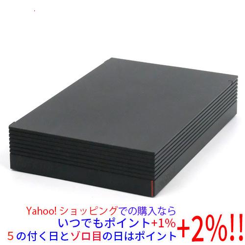 BUFFALO バッファロー 外付けハードディスク HD-AD6U3 ブラック 6TB 未