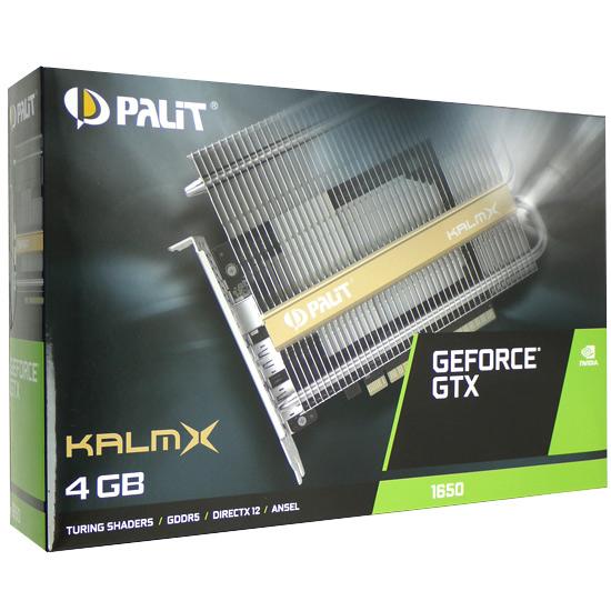 中古】PALIT GeForce GTX1650 KalmX 4GB NE5165001BG1-1170H PCIExp 