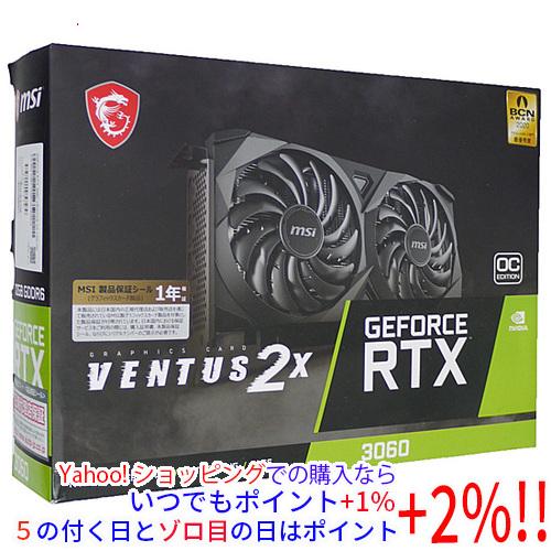 MSI 【中古】MSI製グラボ GeForce RTX 3060 VENTUS 2X 12G OC PCIExp