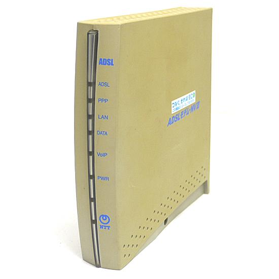 NTT東日本 【中古】NTT東日本製 ADSLモデム NVIII 本体日焼け [管理 