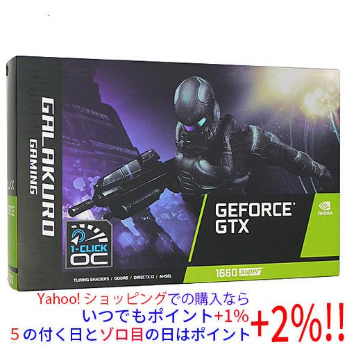 玄人志向 GALAKURO GTX 1660 6GB 動作確認済み 玄人志向 【中古】玄人志向グラボ GALAKURO GAMING GG-GTX1660SP-E6GB