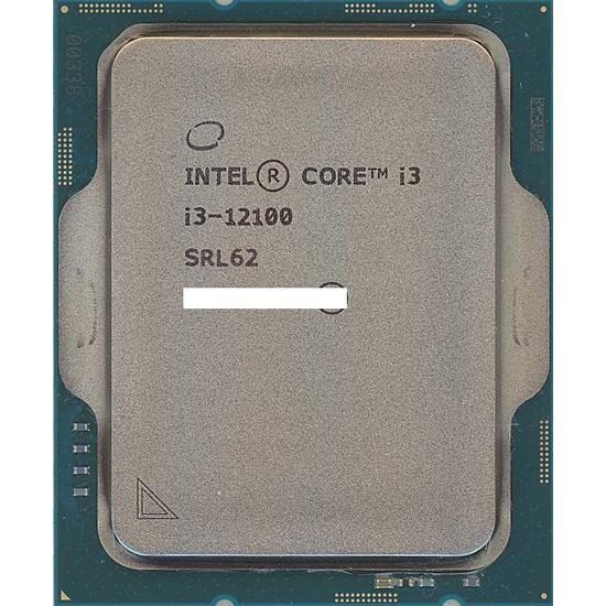 【中古】Core i3 12100 3.3GHz 12M LGA1700 60W SRL62 元箱あり