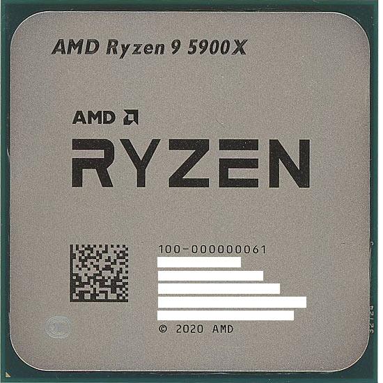 AMD 【中古】AMD Ryzen 9 5900X 100-100000061 3.7GHz SocketAM4 元箱