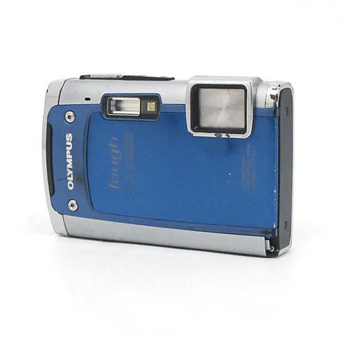 中古】OLYMPUS 防水デジカメ TOUGH TG-610 ブルー 本体のみ 本体いたみ 