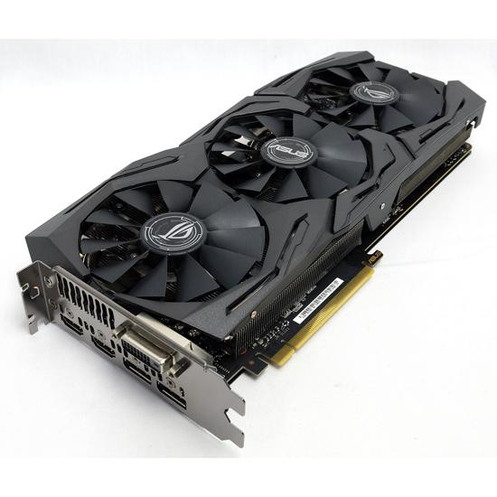 中古】ASUS製グラボ ROG STRIX-GTX1080-O8G-GAMING PCIExp 8GB [管理 
