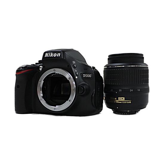 激安ブランド Nikon D5100 18-55 VR レンズキット バッテリーなし 元箱あり [管理:1050022895]