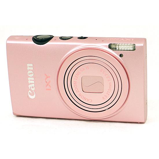 中古】Canon製 デジカメ IXY 220F ピンク 1610万画素 液晶画面いたみ 