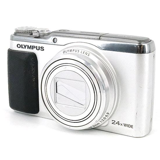 中古】OLYMPUS デジカメ SH-60 SLV 1600万画素 訳あり [管理 