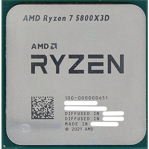 AMD Ryzen7 5800X3D 中古 AMD 爆買【中古】AMD Ryzen 7 5800X3D 100-000000651 3.4GHz SocketAM4