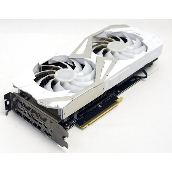 中古】玄人志向グラボ GALAKURO GK-RTX3060Ti-E8GB/WHITE PCIExp 8GB 