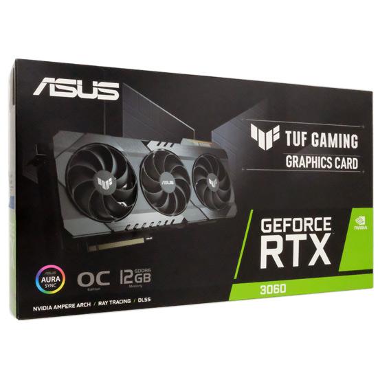 中古】ASUS製グラボ TUF-RTX3060-O12G-V2-GAMING PCIExp 12GB 元箱あり 