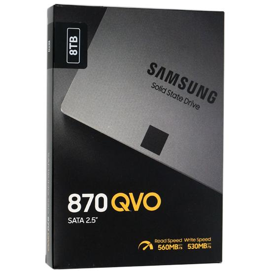 SAMSUNG 【中古】SAMSUNG 2.5インチ SSD 870 QVO MZ-77Q8T0B/EC 8TB 