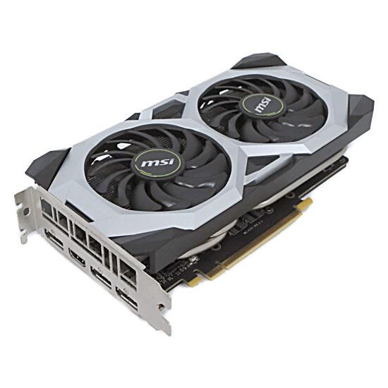 MSI 【中古】MSI製グラボ GeForce RTX 2060 VENTUS GP OC PCIExp 6GB  