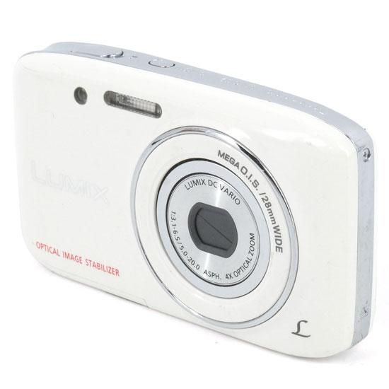 LUMIX 【中古】Panasonic DMC-S2-W ホワイト/1410万画素 [管理 LUMIX 【中古】Panasonic DMC-S2-W ホワイト/1410万画素 [管理
