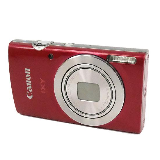 Canon - Canon製 デジカメ IXY 180 レッド 2000万画素 IXY 【中古】Canon製 デジカメ 180 レッド 2000万画素 本体のみ