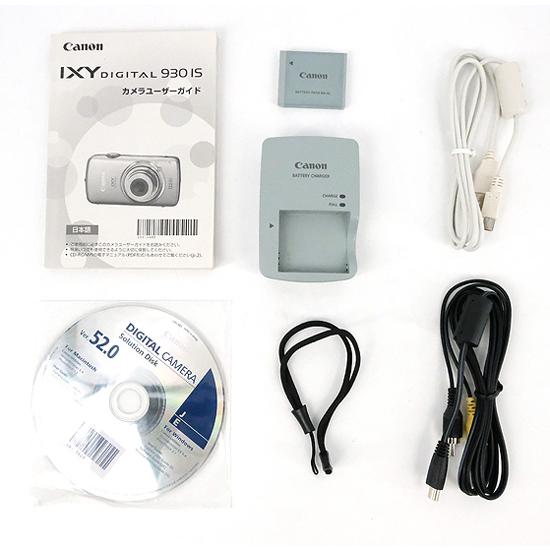 Canon - Canon製　IXY DIGITAL 930IS　ブラウン　1210万画素　ゴムなし 元箱あり IXY DIGITAL 930 IS 【中古】Canon製 930IS ブラウン 1210万画素