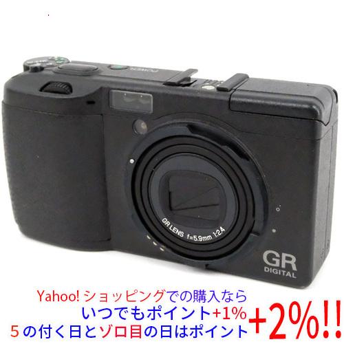 リコー（RICOH） 【中古】RICOH製 GR DIGITAL ブラック 813万画素 訳