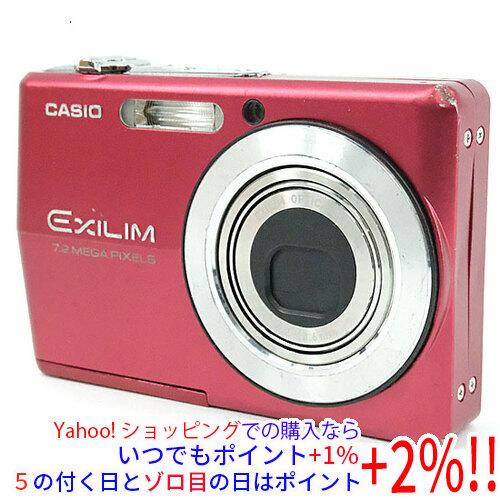 EXILIM ZOOM 【中古】CASIO製 EX-Z700 レッド 720万画素 液晶画面