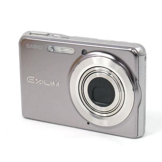 EXILIM CARD 【中古】CASIO製 EX-S770 シルバー 720万画素 本体