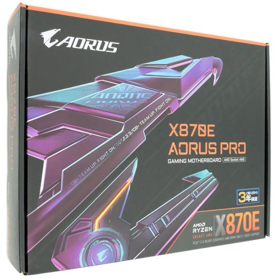 新品未使用　GIGABYTE X870E AORUS PRO X870E AORUS PRO (rev. 1.0) Key Features | Motherboard