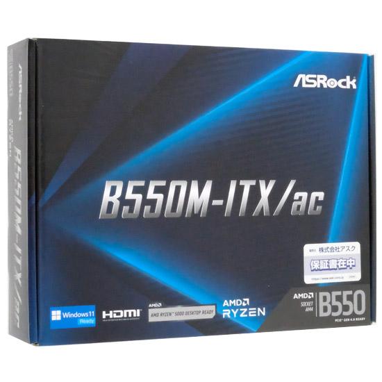 未開封未使用品　新品　Asrock B550M-ITX/ac ASRock B550M-ITX/ac 価格比較 - 価格.com