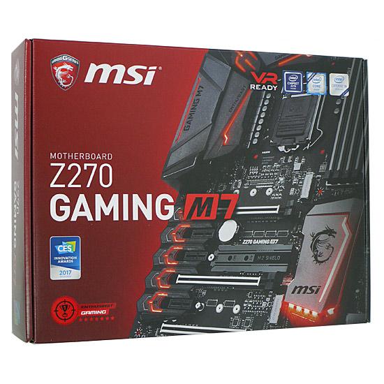 MSI 【中古】MSI製 ATXマザーボード Z270 GAMING M7 LGA1151 元