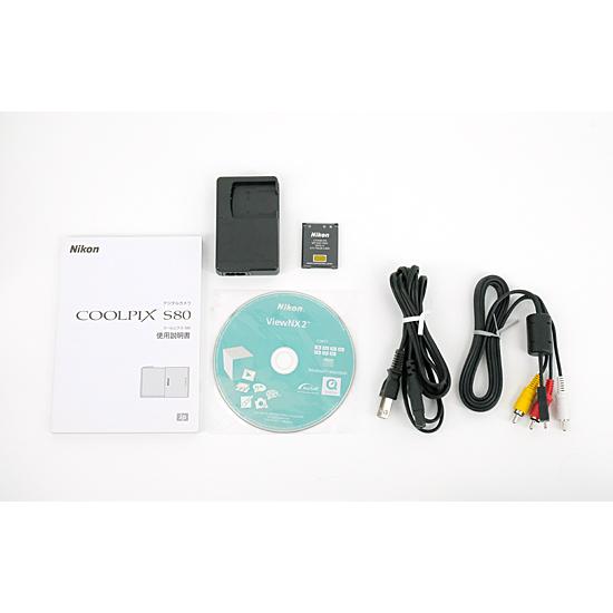 【中古】(非常に良い)NikonデジタルカメラCOOLPIX S80ブラック COOLPIX S 【中古】Nikon デジカメ S80/ブラック 1410万画素 元