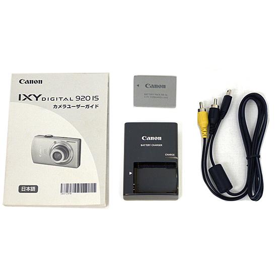 【レア・未使用品】Canon キャノン IXY DIGITAL 920 IS 中古】Canon キヤノン IXY Digital 920 IS シルバー コンパクト