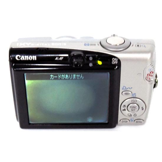爆買】【中古】Canon製 IXY DIGITAL 800IS 600万画素 本体のみ [管理