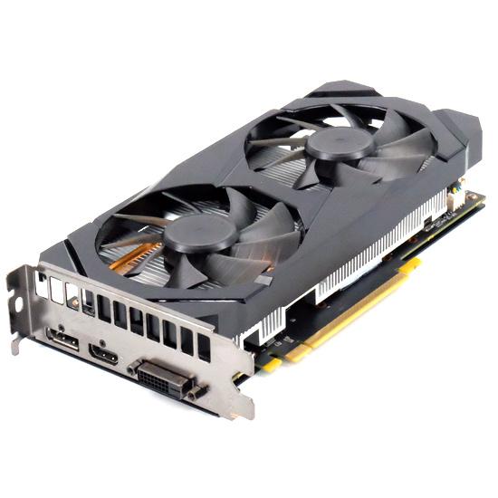 爆買】【中古】玄人志向グラボ GF-GTX1660-E6GB/OC/DF PCIExp 6GB