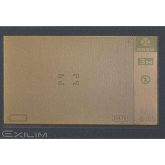 EXILIM ZOOM 【中古】CASIO製 EX-Z77 シルバー 720万画素 液晶画面