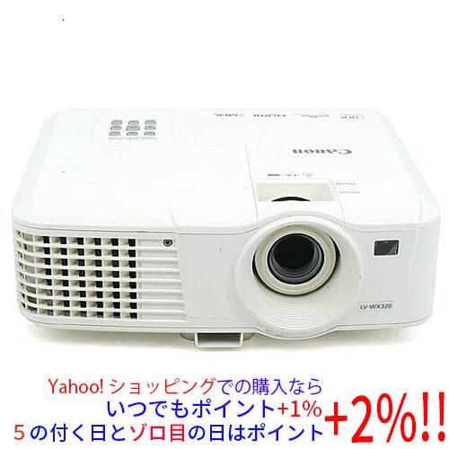 パワープロジェクター 【中古】CANON LV-WX320 調節脚・リモコンなし 