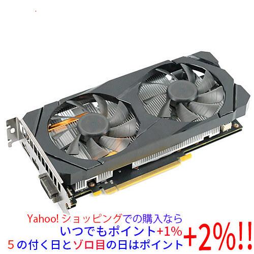 中古】玄人志向グラボ GF-GTX1660Ti-E6GB/DF PCIExp 6GB : エクセラー