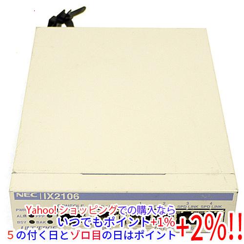 NEC VPN対応高速アクセスルータ UNIVERGE IX2106 中古】NEC製 VPN対応高速アクセスルータ UNIVERGE IX2106 : エクセラー