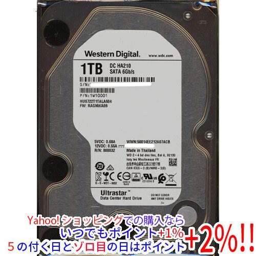 HGST 【中古】Western Digital製HDD HUS722T1TALA604 1TB SATA600 7200