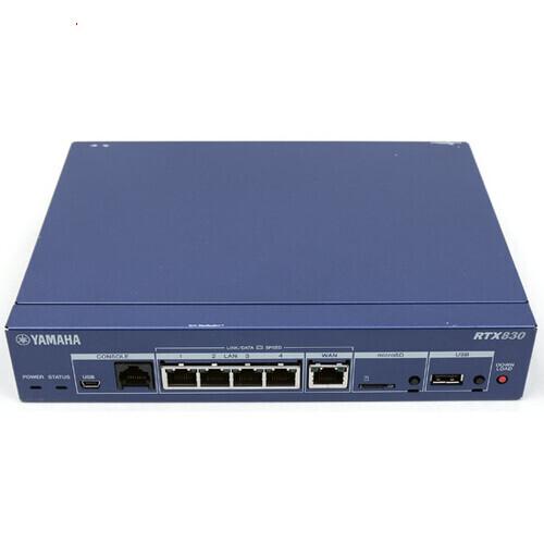 YAMAHA RTX830 ルーター 未使用品 YAMAHA（ヤマハ） 爆買【中古】YAMAHA製 ギガアクセスVPNルーター