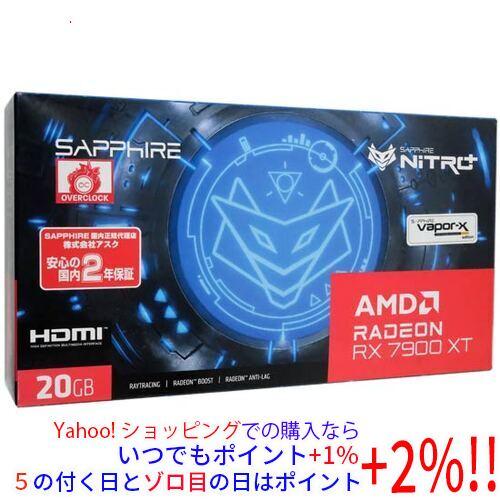 中古】SAPPHIRE NITRO+ Radeon RX 7900 XT GAMING OC VAPOR-X 20GB