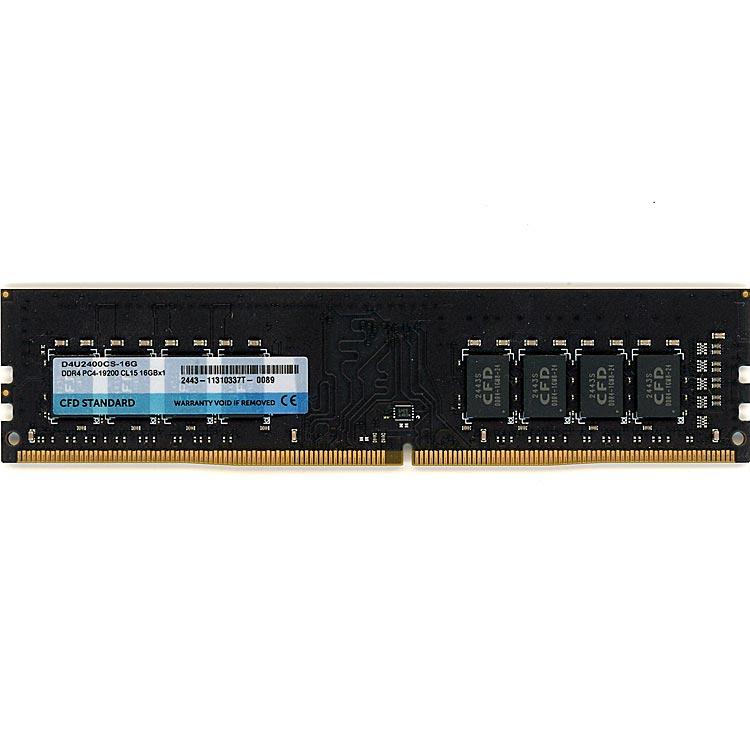 CFD　デスクトップ用 D4U2400CS-16G　DDR4 PC4-19200 16GB 元箱あり CFD販売 爆買【中古】CFD デスクトップ用 D4U2400CS-16G DDR4 PC4
