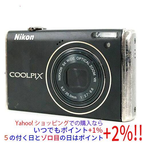 COOLPIX S 【中古】Nikon デジカメ S640 ブラック/1220万画素 本体のみ