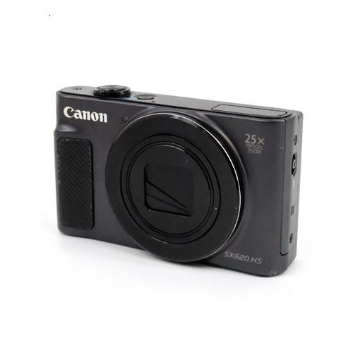 ★美品★ Canon キヤノン PowerShot SX620 HS 中古品 PowerShot 【中古】Canon製 SX620 HS ブラック 2020万画素 本体いたみ