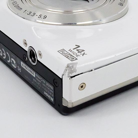 中古】Nikon デジカメ COOLPIX S8200 ホワイト/1610万画素 本体のみ