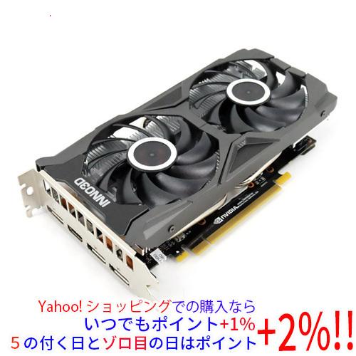 中古】Inno3Dグラボ GeForce GTX 1660 Ti Twin X2 N166T2-06D6